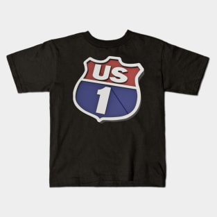 US-1 retro 3D Kids T-Shirt